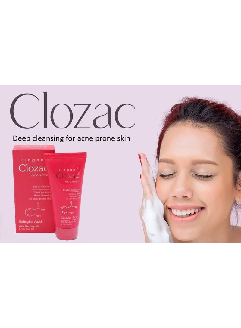clozac Clozac Face wash 60 ML - Image 3